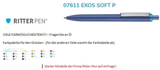 Kugelschreiber Exos Soft P -Ritter-Pen