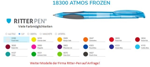 Kugelschreiber Atmos Frozen - Ritter-Pen