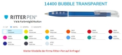 Kugelschreiber Bubble Transparent - Ritter-Pen