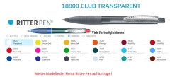 Kugelschreiber Club Transparent - Ritter-Pen
